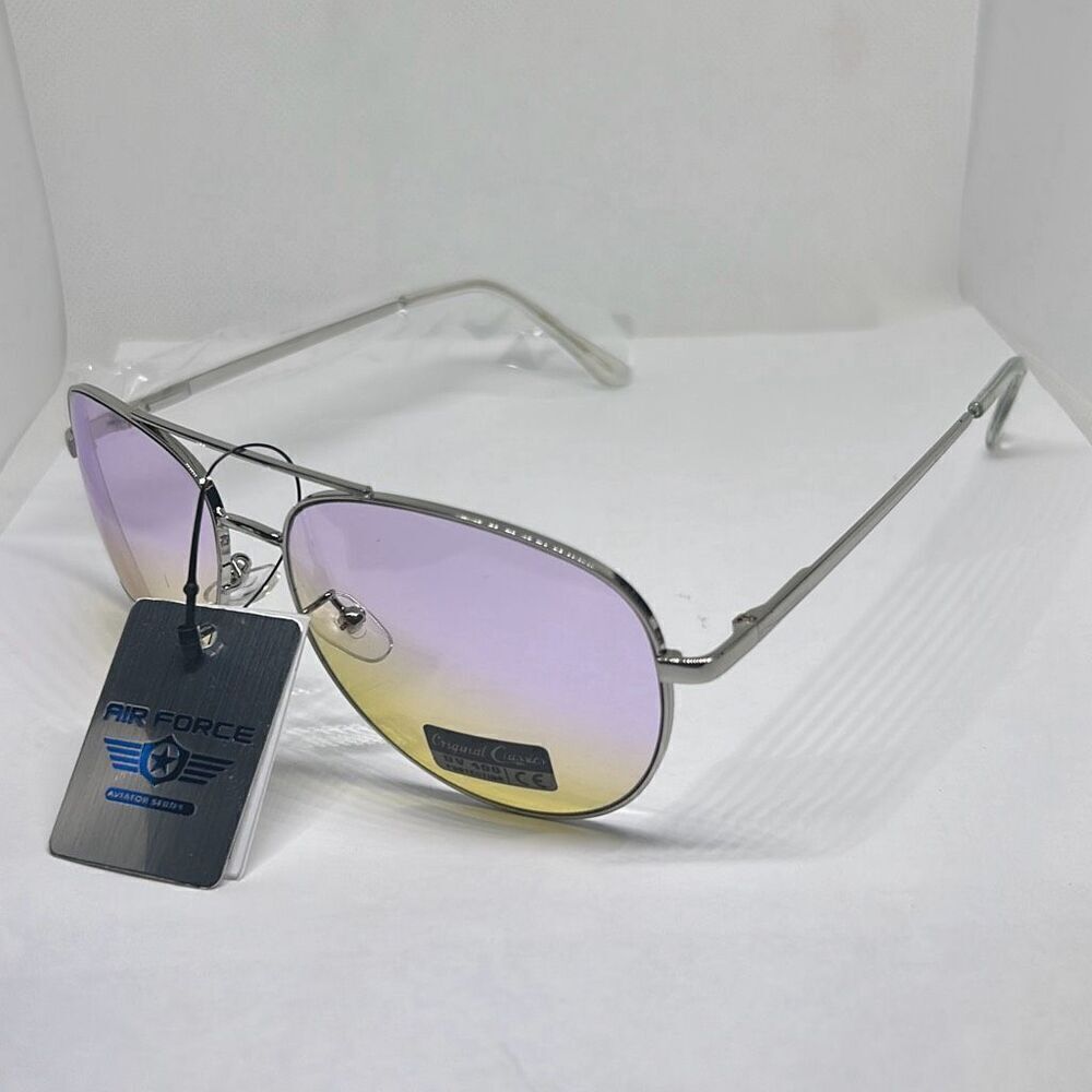 Air Force Unisex Aviator Ocean Lens Sunglasses